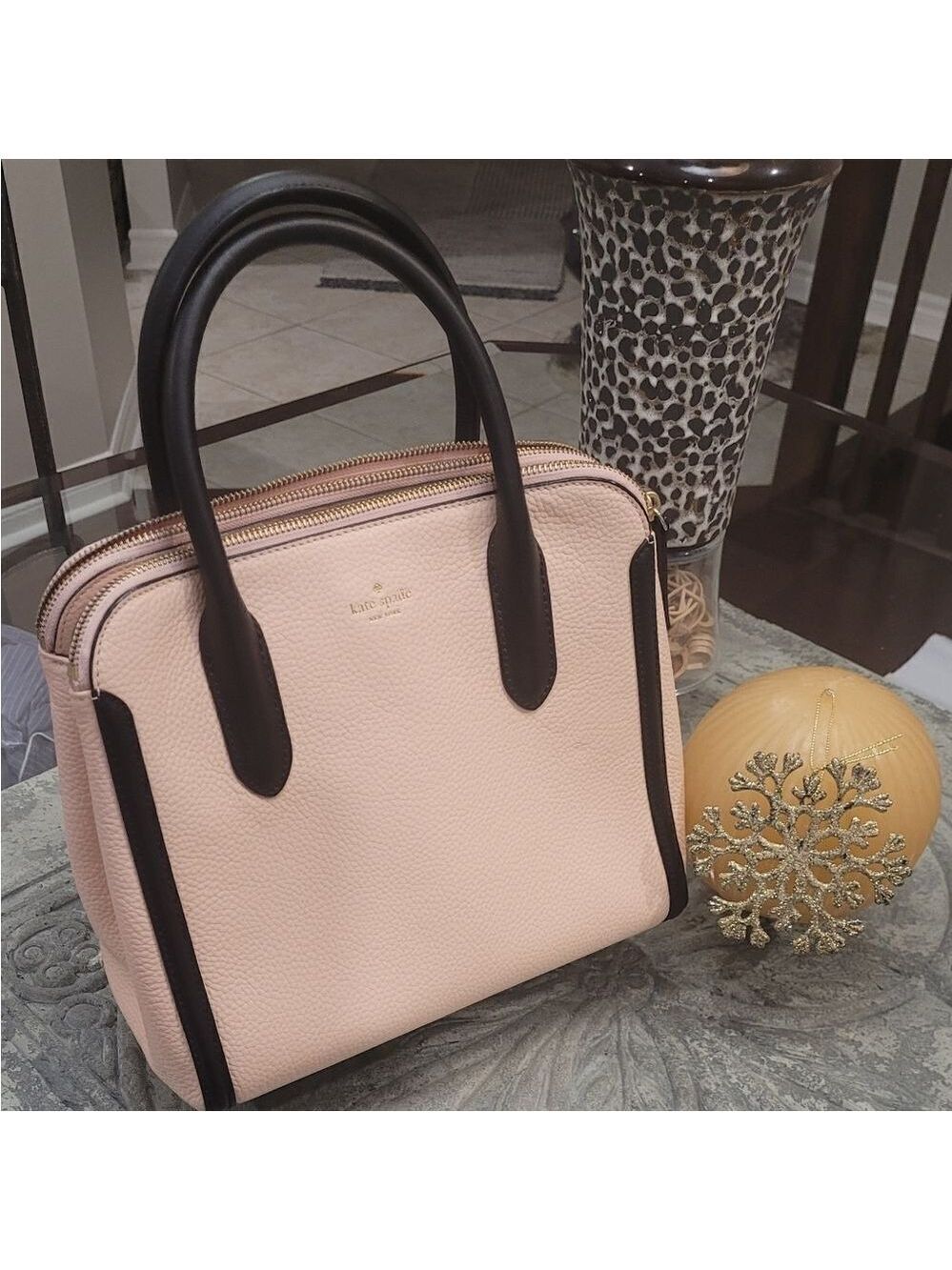 Kate Spade Duncan Caroline Lane Like New Pebbled Leather Bag
